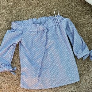 Love Notes of the shoulder top.